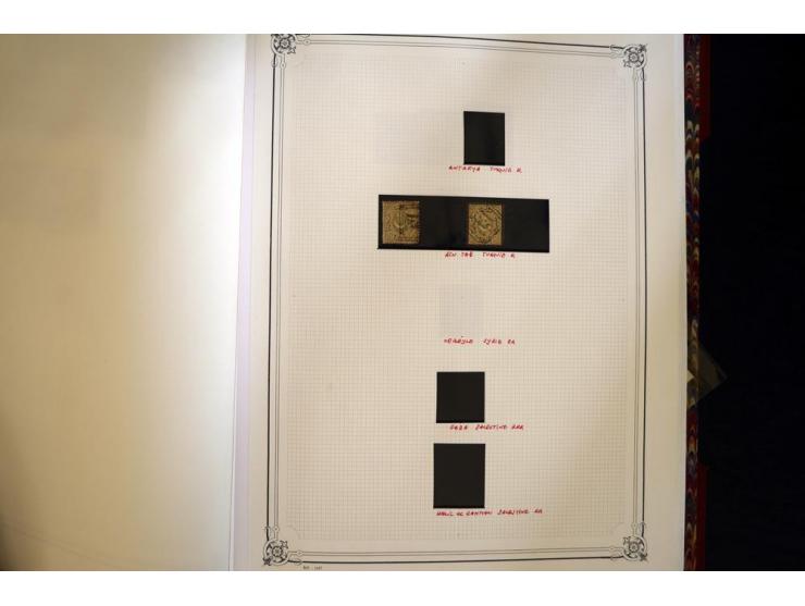 1865/1920,  Stempelsammlung nach Spezialkatalog Brand-Ceylan im Yvert-Album. Über 1500 sehr saubere klare Stempel meist auf M