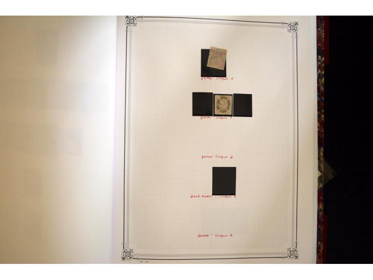 1865/1920,  Stempelsammlung nach Spezialkatalog Brand-Ceylan im Yvert-Album. Über 1500 sehr saubere klare Stempel meist auf M