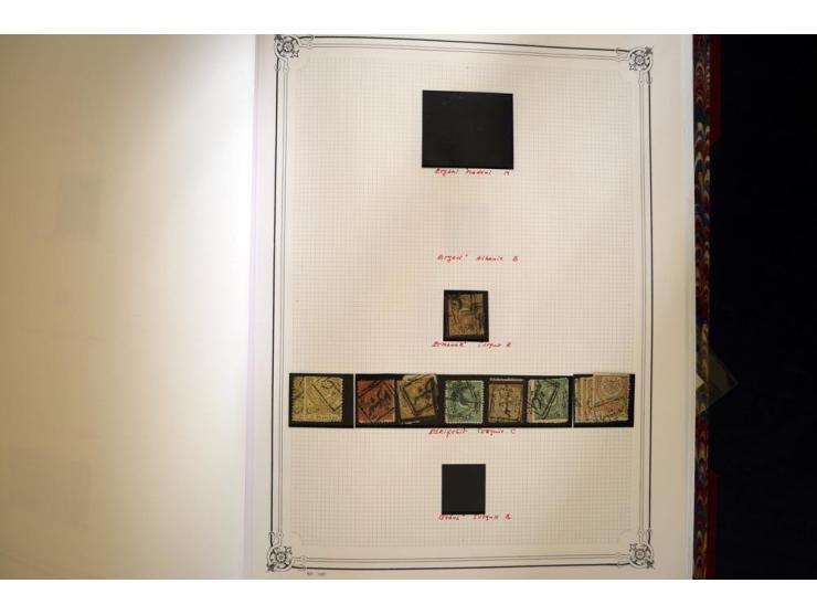 1865/1920,  Stempelsammlung nach Spezialkatalog Brand-Ceylan im Yvert-Album. Über 1500 sehr saubere klare Stempel meist auf M
