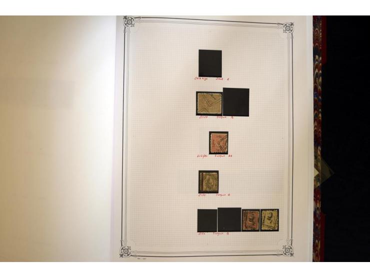 1865/1920,  Stempelsammlung nach Spezialkatalog Brand-Ceylan im Yvert-Album. Über 1500 sehr saubere klare Stempel meist auf M