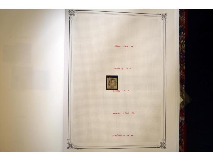 1865/1920,  Stempelsammlung nach Spezialkatalog Brand-Ceylan im Yvert-Album. Über 1500 sehr saubere klare Stempel meist auf M