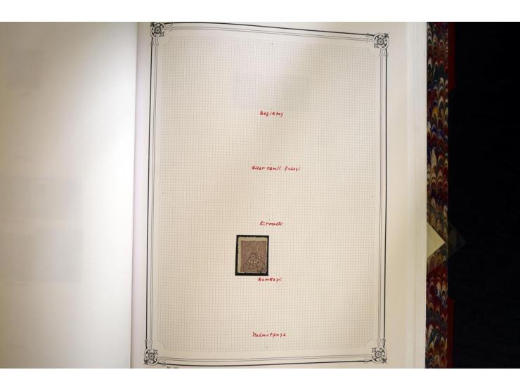 1865/1920,  Stempelsammlung nach Spezialkatalog Brand-Ceylan im Yvert-Album. Über 1500 sehr saubere klare Stempel meist auf M