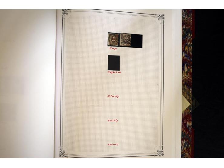 1865/1920,  Stempelsammlung nach Spezialkatalog Brand-Ceylan im Yvert-Album. Über 1500 sehr saubere klare Stempel meist auf M