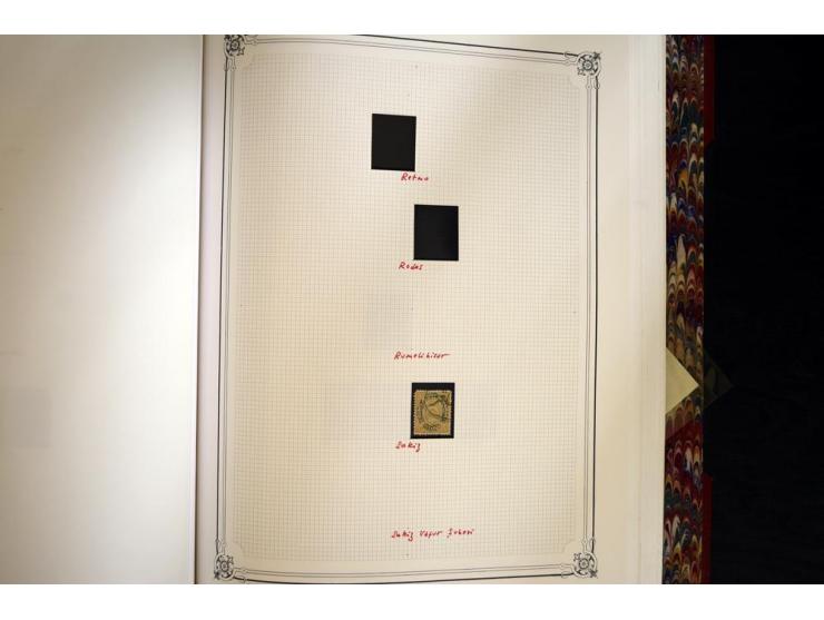 1865/1920,  Stempelsammlung nach Spezialkatalog Brand-Ceylan im Yvert-Album. Über 1500 sehr saubere klare Stempel meist auf M
