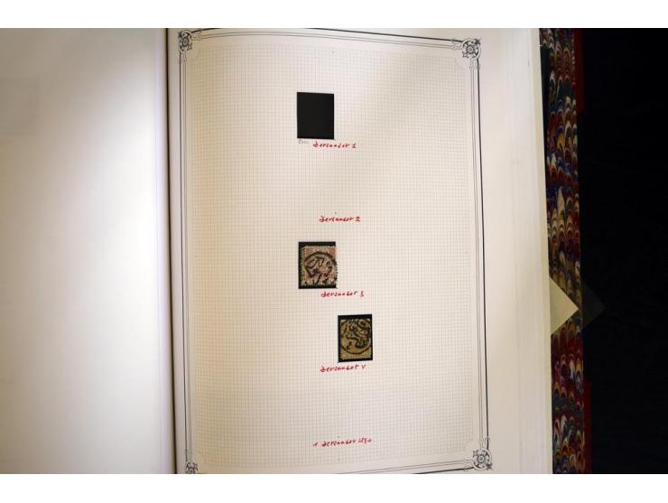 1865/1920,  Stempelsammlung nach Spezialkatalog Brand-Ceylan im Yvert-Album. Über 1500 sehr saubere klare Stempel meist auf M