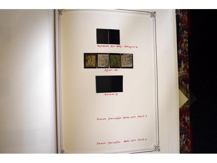 1865/1920,  Stempelsammlung nach Spezialkatalog Brand-Ceylan im Yvert-Album. Über 1500 sehr saubere klare Stempel meist auf M
