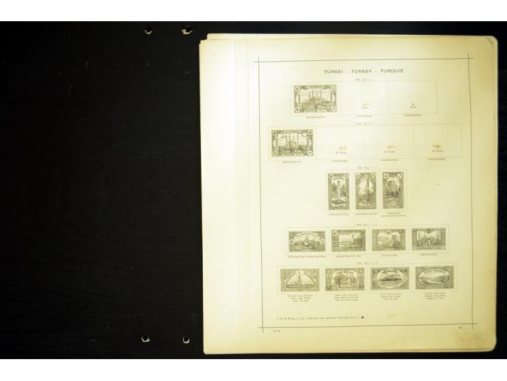 1915/40, meist ungebrauchte Sammlung mit guten Ausgaben frühe Republik