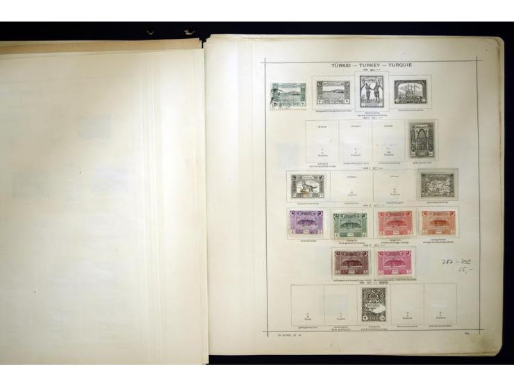 1915/40, meist ungebrauchte Sammlung mit guten Ausgaben frühe Republik