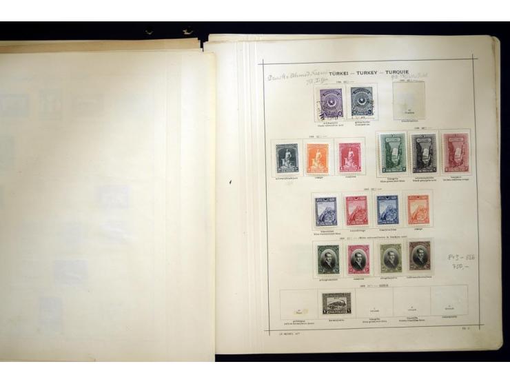 1915/40, meist ungebrauchte Sammlung mit guten Ausgaben frühe Republik