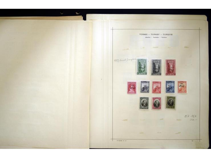 1915/40, meist ungebrauchte Sammlung mit guten Ausgaben frühe Republik