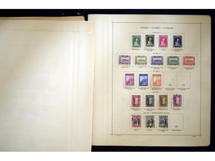 1915/40, meist ungebrauchte Sammlung mit guten Ausgaben frühe Republik