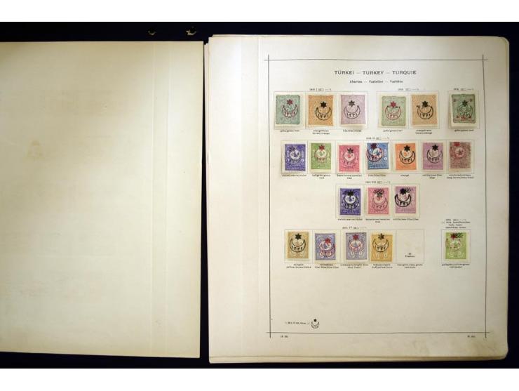 1915/40, meist ungebrauchte Sammlung mit guten Ausgaben frühe Republik