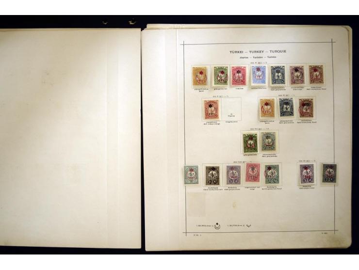 1915/40, meist ungebrauchte Sammlung mit guten Ausgaben frühe Republik