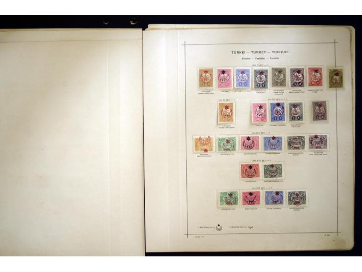1915/40, meist ungebrauchte Sammlung mit guten Ausgaben frühe Republik