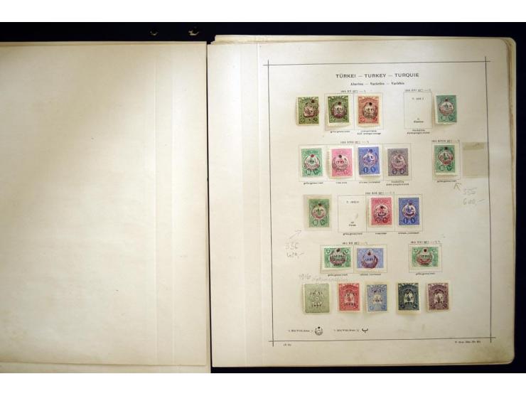 1915/40, meist ungebrauchte Sammlung mit guten Ausgaben frühe Republik