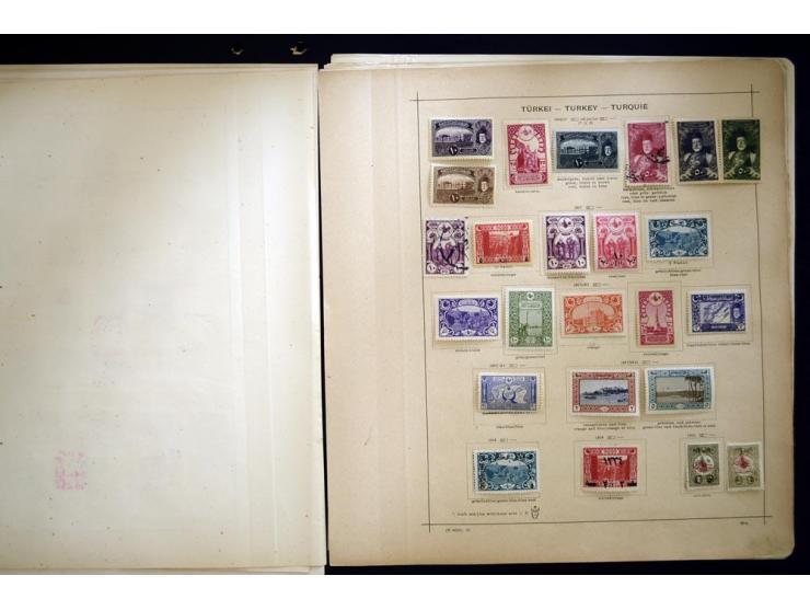 1915/40, meist ungebrauchte Sammlung mit guten Ausgaben frühe Republik