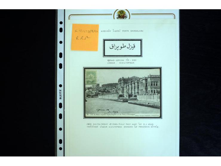 ISTANBUL: 1860/1918 (ca.), very interesting group of 39 letters and cards incl. rare cancellation as "AYIA", "TRIADA CADIKEUY