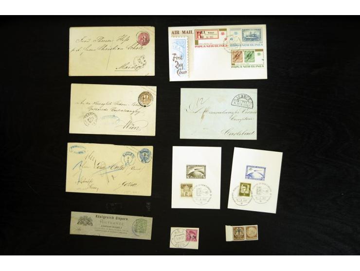 Baden bis Württemberg, hauptsächlich gestempelte Sammlung, dabei u.a. Bergedorf Mi.-Nr. 4 gestempelt, sign. Mozek BPP sowie S