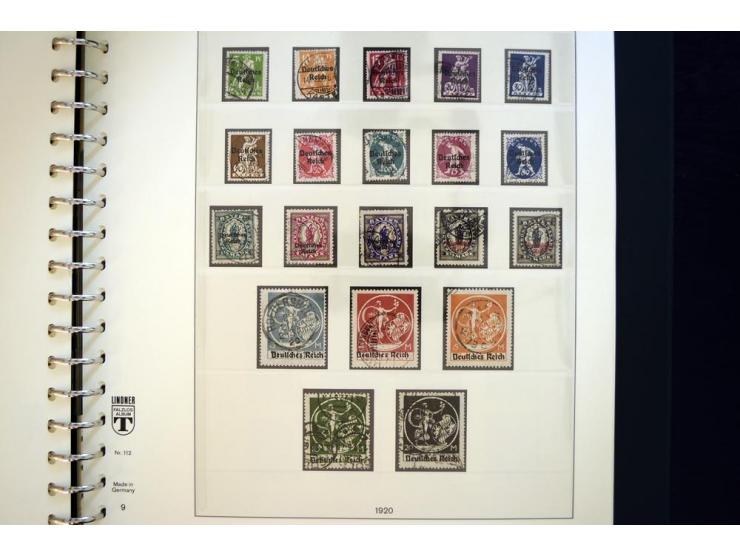 1872/1923, gestempelte reichhaltige Sammlung mit u.a. Mi.-Nr. 24, 27c, 28 (rep.), 29Ib, 49aa, 50aa, 66K-IV, 78Aa, 81Aa, 137II