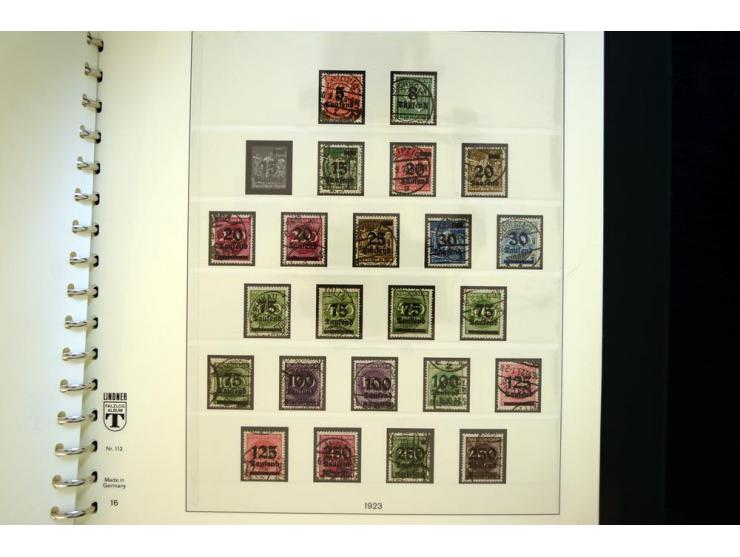 1872/1923, gestempelte reichhaltige Sammlung mit u.a. Mi.-Nr. 24, 27c, 28 (rep.), 29Ib, 49aa, 50aa, 66K-IV, 78Aa, 81Aa, 137II