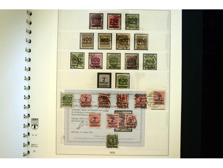 1872/1923, gestempelte reichhaltige Sammlung mit u.a. Mi.-Nr. 24, 27c, 28 (rep.), 29Ib, 49aa, 50aa, 66K-IV, 78Aa, 81Aa, 137II
