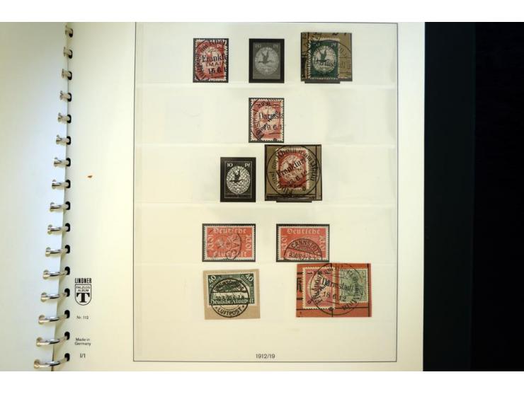 1872/1923, gestempelte reichhaltige Sammlung mit u.a. Mi.-Nr. 24, 27c, 28 (rep.), 29Ib, 49aa, 50aa, 66K-IV, 78Aa, 81Aa, 137II