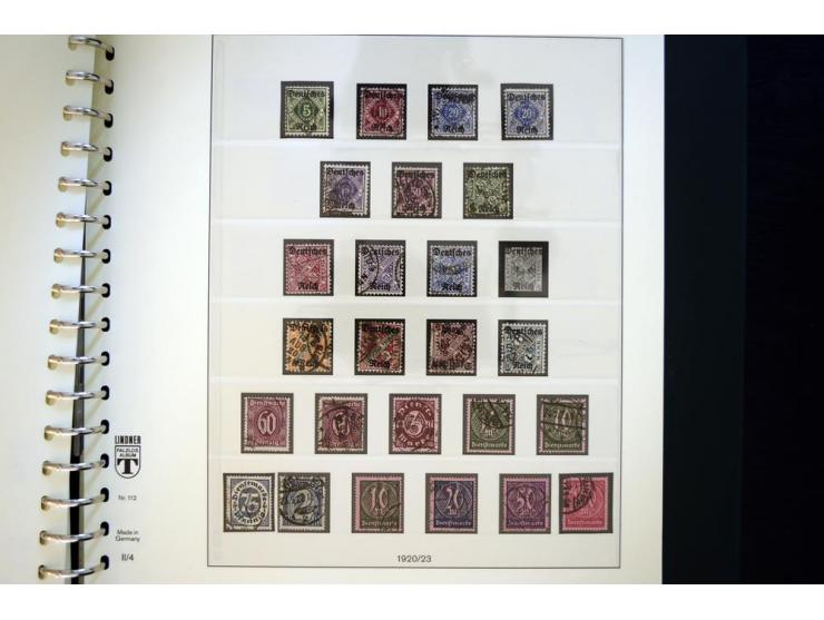 1872/1923, gestempelte reichhaltige Sammlung mit u.a. Mi.-Nr. 24, 27c, 28 (rep.), 29Ib, 49aa, 50aa, 66K-IV, 78Aa, 81Aa, 137II