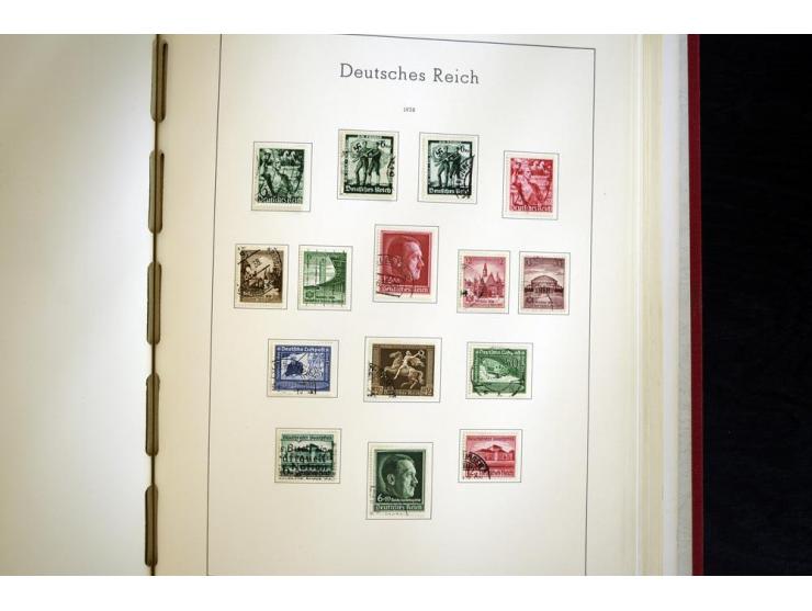 1872/1945, gestempelte Sammlung ab gutem Brustschildteil, später mit vielen besseren Werten, ab 1933 in den Hauptnummern komp