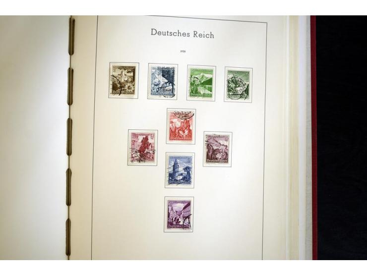 1872/1945, gestempelte Sammlung ab gutem Brustschildteil, später mit vielen besseren Werten, ab 1933 in den Hauptnummern komp