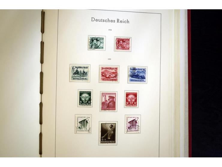 1872/1945, gestempelte Sammlung ab gutem Brustschildteil, später mit vielen besseren Werten, ab 1933 in den Hauptnummern komp