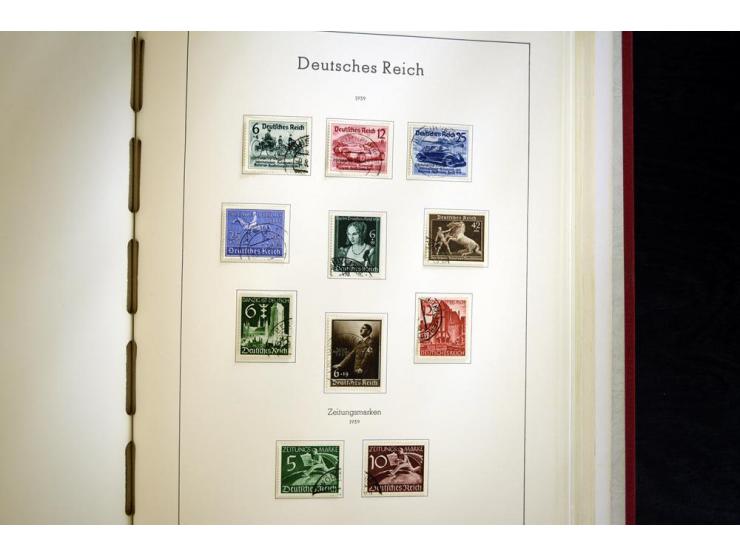 1872/1945, gestempelte Sammlung ab gutem Brustschildteil, später mit vielen besseren Werten, ab 1933 in den Hauptnummern komp