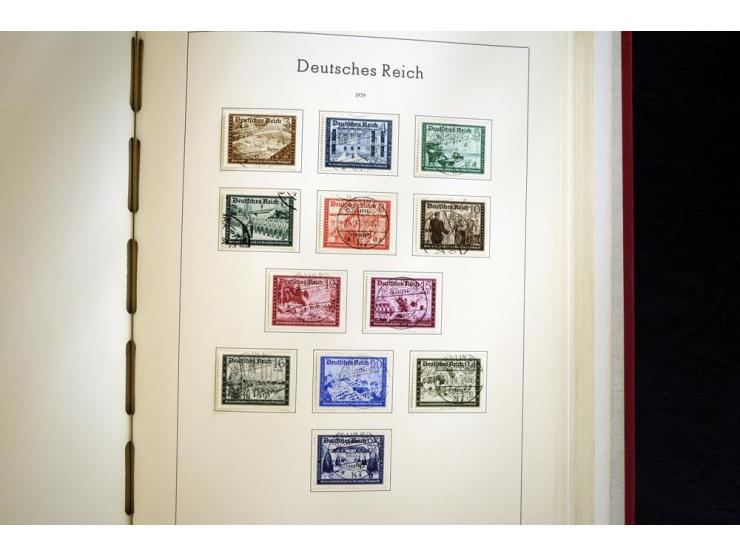 1872/1945, gestempelte Sammlung ab gutem Brustschildteil, später mit vielen besseren Werten, ab 1933 in den Hauptnummern komp