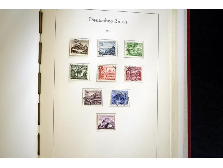 1872/1945, gestempelte Sammlung ab gutem Brustschildteil, später mit vielen besseren Werten, ab 1933 in den Hauptnummern komp