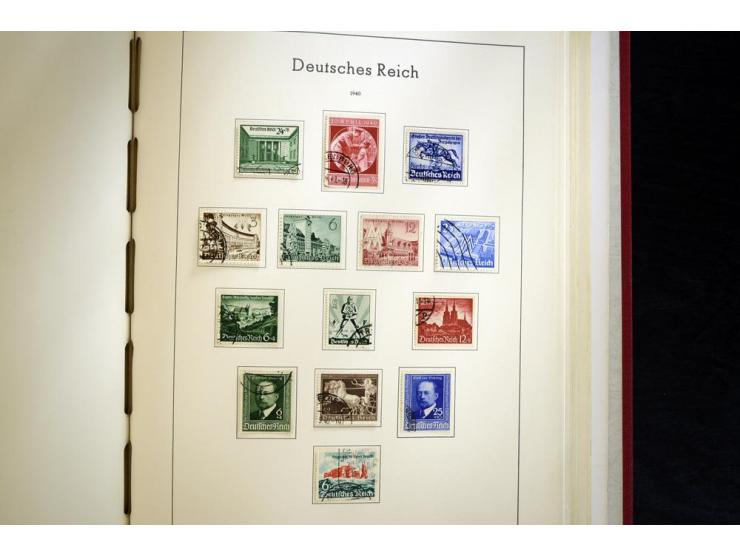 1872/1945, gestempelte Sammlung ab gutem Brustschildteil, später mit vielen besseren Werten, ab 1933 in den Hauptnummern komp