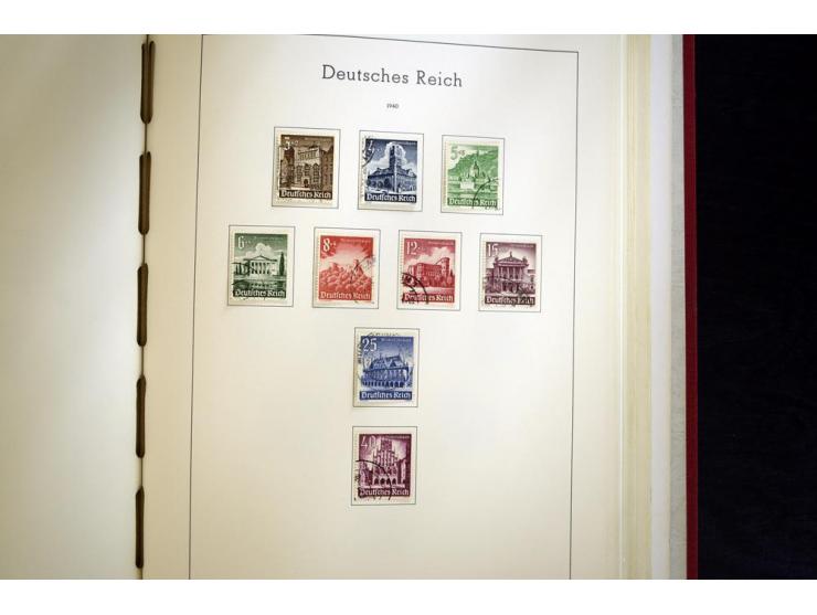 1872/1945, gestempelte Sammlung ab gutem Brustschildteil, später mit vielen besseren Werten, ab 1933 in den Hauptnummern komp