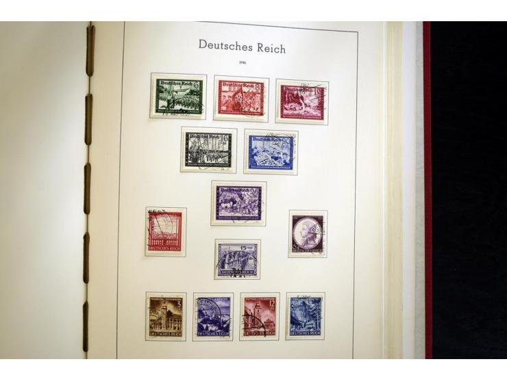 1872/1945, gestempelte Sammlung ab gutem Brustschildteil, später mit vielen besseren Werten, ab 1933 in den Hauptnummern komp