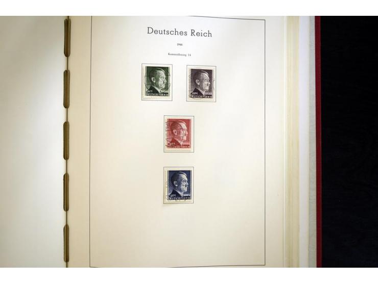 1872/1945, gestempelte Sammlung ab gutem Brustschildteil, später mit vielen besseren Werten, ab 1933 in den Hauptnummern komp
