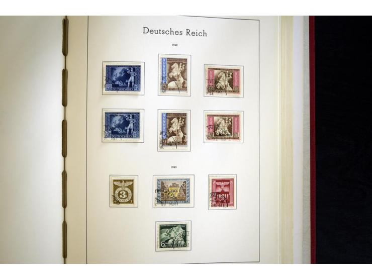 1872/1945, gestempelte Sammlung ab gutem Brustschildteil, später mit vielen besseren Werten, ab 1933 in den Hauptnummern komp