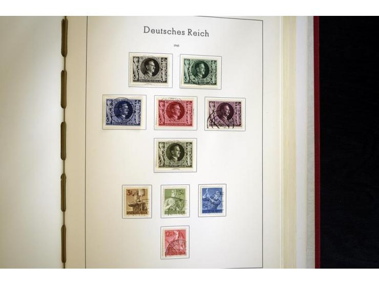 1872/1945, gestempelte Sammlung ab gutem Brustschildteil, später mit vielen besseren Werten, ab 1933 in den Hauptnummern komp