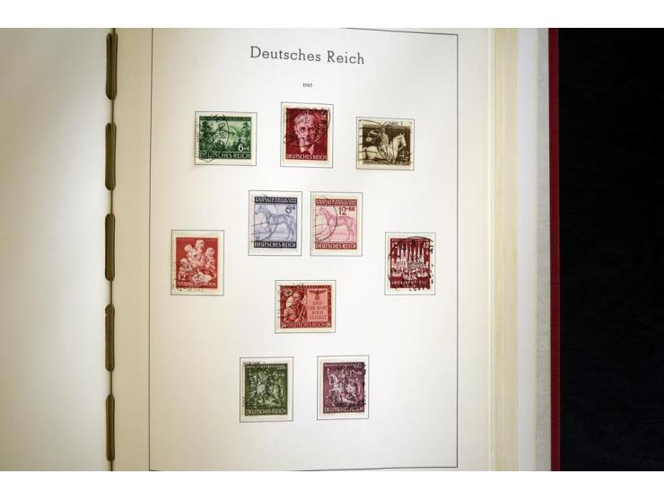 1872/1945, gestempelte Sammlung ab gutem Brustschildteil, später mit vielen besseren Werten, ab 1933 in den Hauptnummern komp