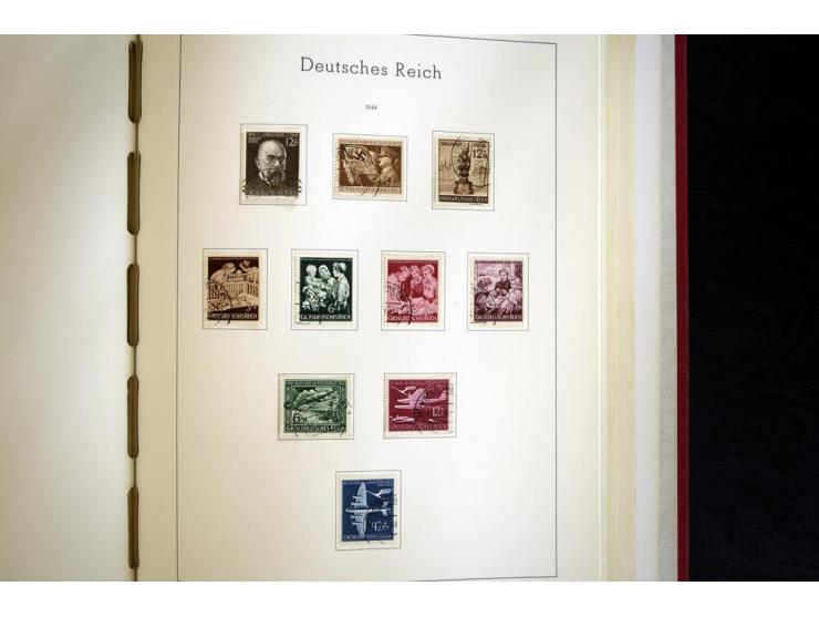 1872/1945, gestempelte Sammlung ab gutem Brustschildteil, später mit vielen besseren Werten, ab 1933 in den Hauptnummern komp