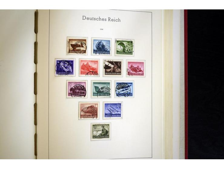 1872/1945, gestempelte Sammlung ab gutem Brustschildteil, später mit vielen besseren Werten, ab 1933 in den Hauptnummern komp