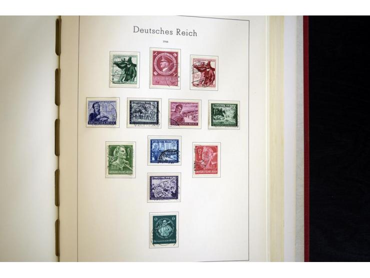 1872/1945, gestempelte Sammlung ab gutem Brustschildteil, später mit vielen besseren Werten, ab 1933 in den Hauptnummern komp