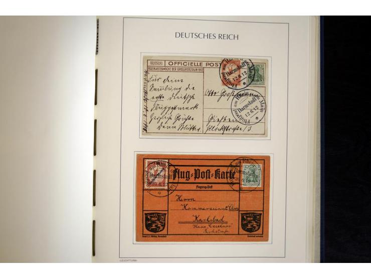 1872/1945, gestempelte Sammlung ab gutem Brustschildteil, später mit vielen besseren Werten, ab 1933 in den Hauptnummern komp