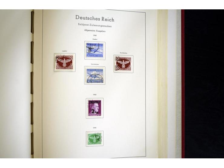 1872/1945, gestempelte Sammlung ab gutem Brustschildteil, später mit vielen besseren Werten, ab 1933 in den Hauptnummern komp
