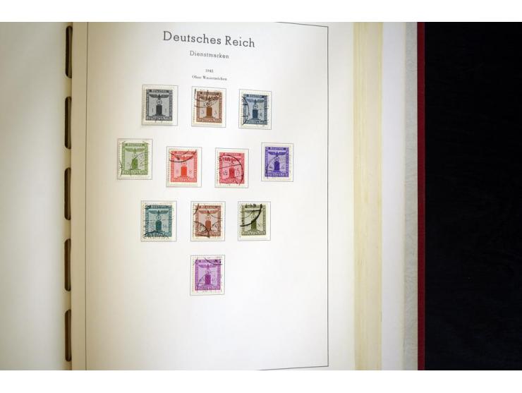 1872/1945, gestempelte Sammlung ab gutem Brustschildteil, später mit vielen besseren Werten, ab 1933 in den Hauptnummern komp