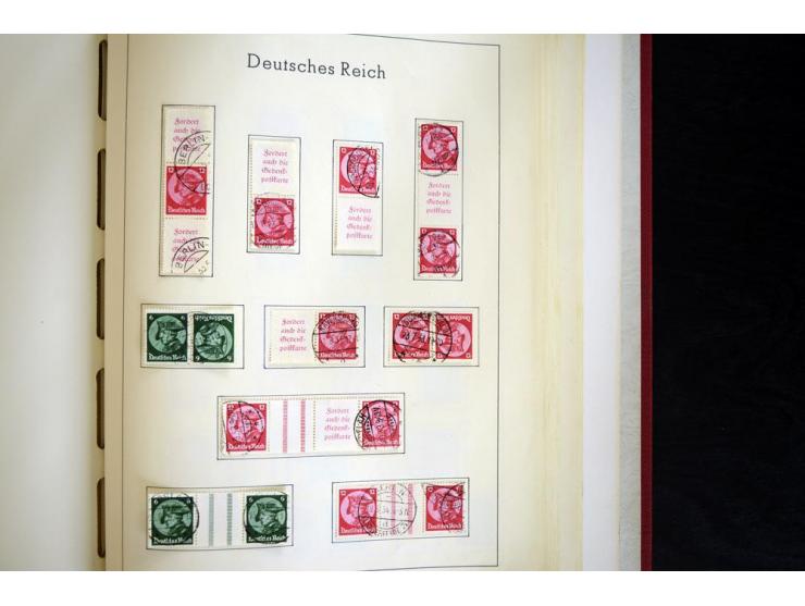 1872/1945, gestempelte Sammlung ab gutem Brustschildteil, später mit vielen besseren Werten, ab 1933 in den Hauptnummern komp