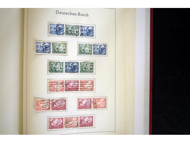 1872/1945, gestempelte Sammlung ab gutem Brustschildteil, später mit vielen besseren Werten, ab 1933 in den Hauptnummern komp
