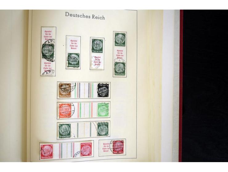 1872/1945, gestempelte Sammlung ab gutem Brustschildteil, später mit vielen besseren Werten, ab 1933 in den Hauptnummern komp