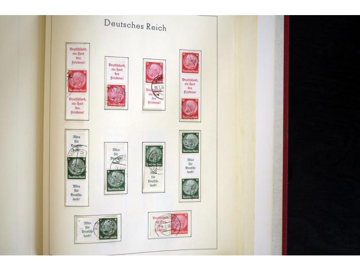 1872/1945, gestempelte Sammlung ab gutem Brustschildteil, später mit vielen besseren Werten, ab 1933 in den Hauptnummern komp